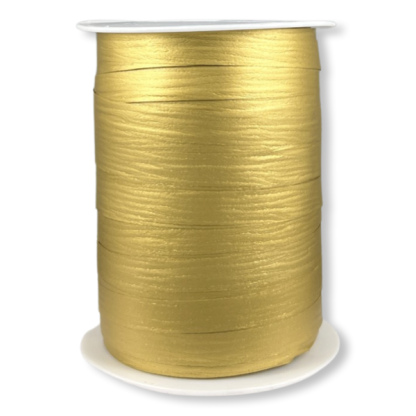 Gold Matte Curling Ribbon 10mm