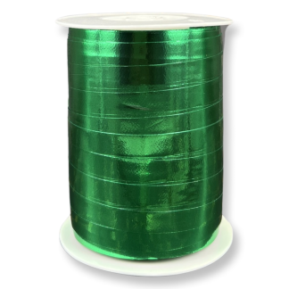 Emerald Metallic 10mm Curling Ribbon