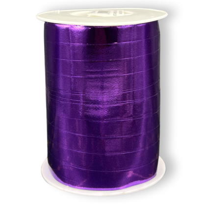 Violet Metallic 10mm Curling Ribbon