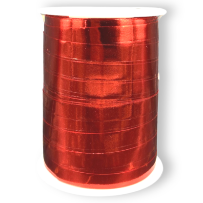 Red Metallic 10mm Curling Ribbon
