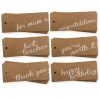 Everyday Cursive Mix - Kraft Gift Tags