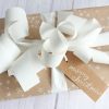 Starry Sky Kraft with White Matte Curling Ribbon