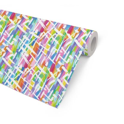 Rainbow Paint Wrapping Paper