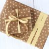 SPOT ON CINNAMON KRAFT <br>Wrapping Paper - Image 3