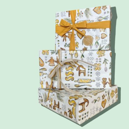 Gingerbread Wrapping Paper