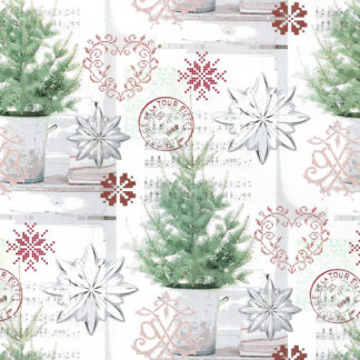 Christmas Pine Wrapping Paper