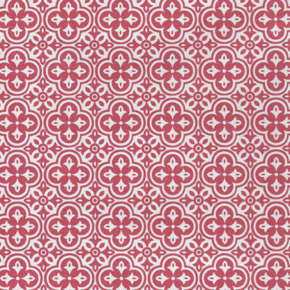 Matte Red Tiles Wrapping Paper
