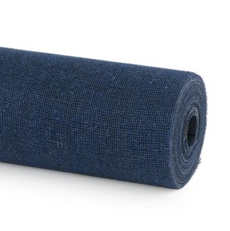 Navy Raw Cotton Net Roll