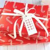 Red Candy Cane Wrapping Paper