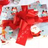 Silver Xmas Friends Wrapping Paper