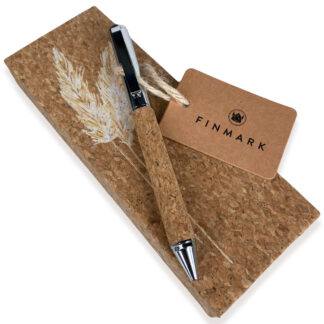 Cork Pen in Pampas Cork Gift Box