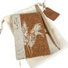 Pampas A6 Cork Notebook + Pencil in Linen Bag