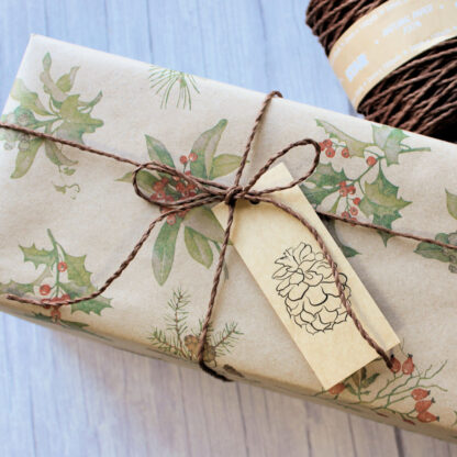 Xmas Twigs Wrapping Paper