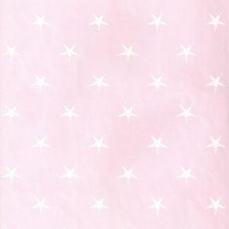 Stars on Pink Wrapping Paper