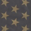Stars on Midnight Kraft Wrapping Paper