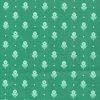 Ribbed Green Flower Stems Wrapping Paper