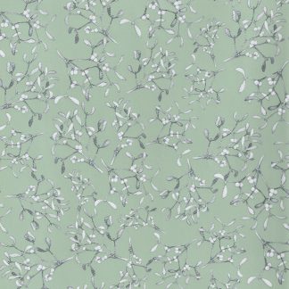 Mint Branches Wrapping Paper