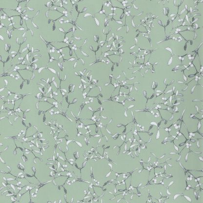 Mint Branches Wrapping Paper