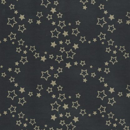 Starry Sky Black Wrapping Paper