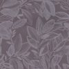 Purple Leaves Wrapping Paper