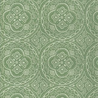 Green Orient Wrapping Paper