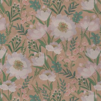 Flores Kraft Wrapping Paper