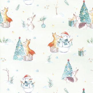 Foxmas Wrapping Paper