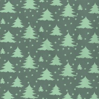 GREEN TREES Narrow Wrapping Paper