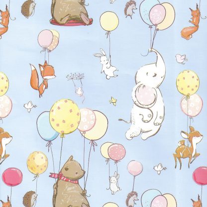 Brown Bear Narrow Wrapping Paper