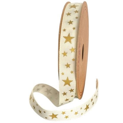 WHITE STAR Ribbon