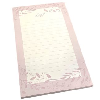 PINK Magnetic Shopping Lists