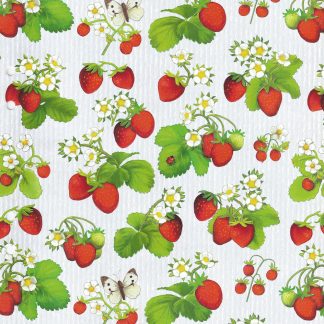 Strawberries Wrapping Paper