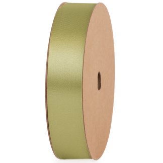 SAGE SATIN 25mm Fabric Ribbon