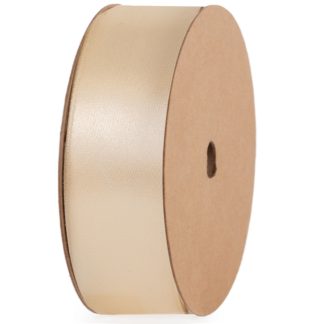 CHAMPAGNE SATIN 38mm Fabric Ribbon