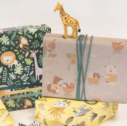 Mini Buddy, Rainforest Wrapping Paper