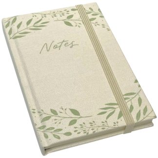 Green Leaves A6 Note Book