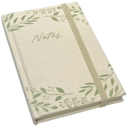 Green Leaves A6 Note Book