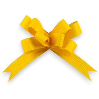 YELLOW MATTE Pull Bow