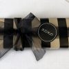 BLACK + BEIGE STRIPES <br>Wrapping Paper - Image 4