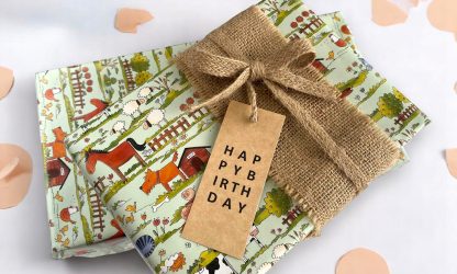 FARMYARD <br>Wrapping Paper - Image 2