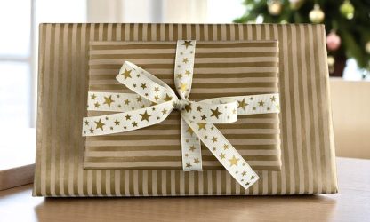 WHITE <br>Star Ribbon - Image 2