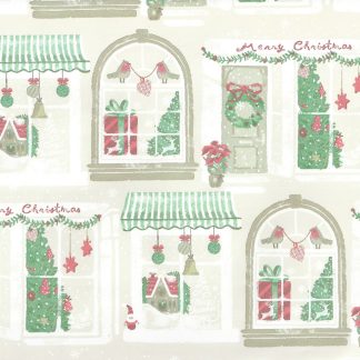 Christmas Windows Wrapping Paper