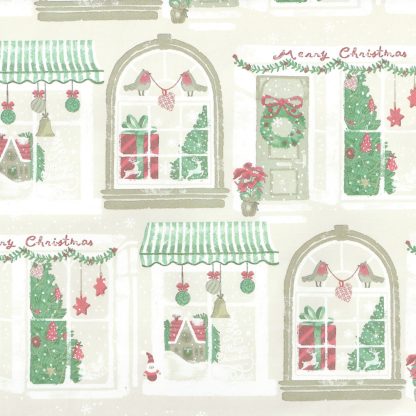 Christmas Windows Wrapping Paper