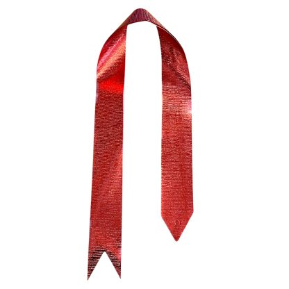 RED METALLIC Hug Pull Bow