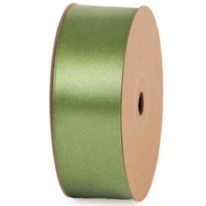 LIGHT OLIVE Fabric Satin Ribbon