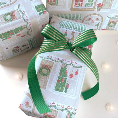 Christmas Windows Wrapping Paper