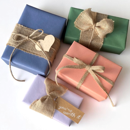 MATTE PEACH <br>Wrapping Paper - Image 3