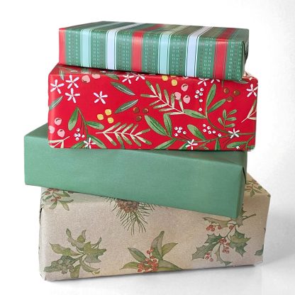 MATTE GREEN <br>Wrapping Paper - Image 2