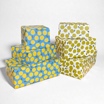 GREEN LEMONS <br>Wrapping Paper - Image 5