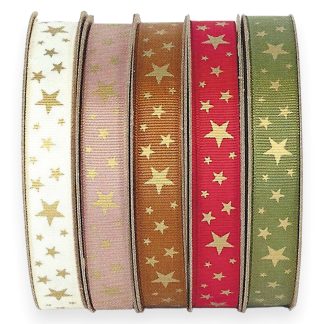 Star Fabric Ribbon Mixed Pack